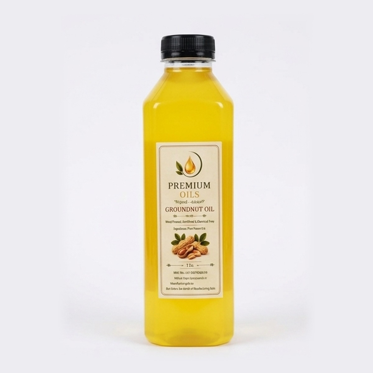 Cold-Pressed Groundnut Oil